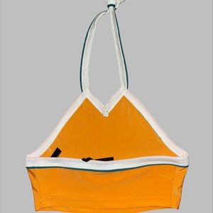 Yellow swim halter